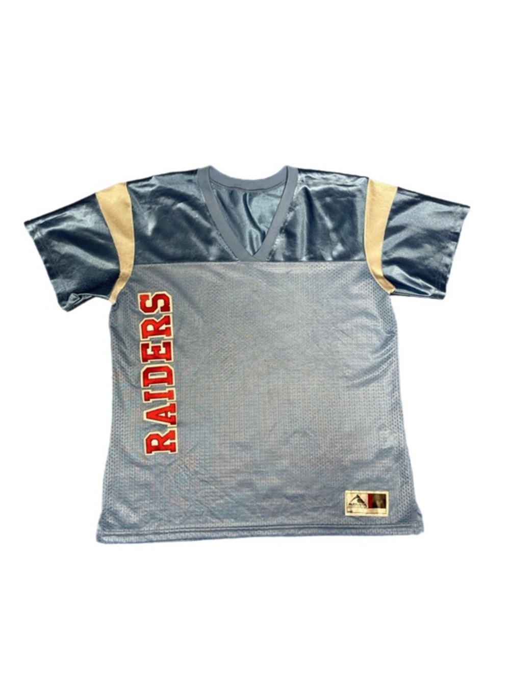 Vintage 90s NFL Raiders Embroidered Jersey